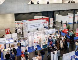 Blick auf Messe iENA in Nürnberg