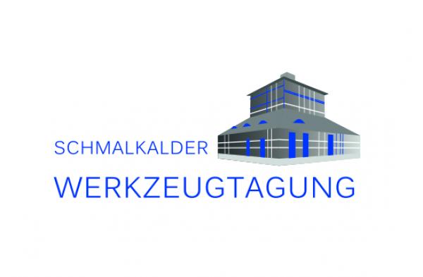 Logo Schmalkalder Werkzeugtagung mit Gebäude Neue Hütte